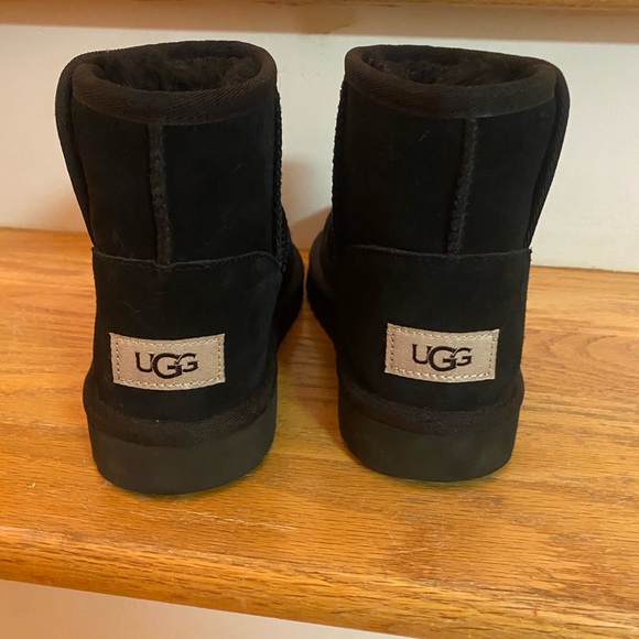 UGG Black Classic Mini Boots - Picture 2 of 7